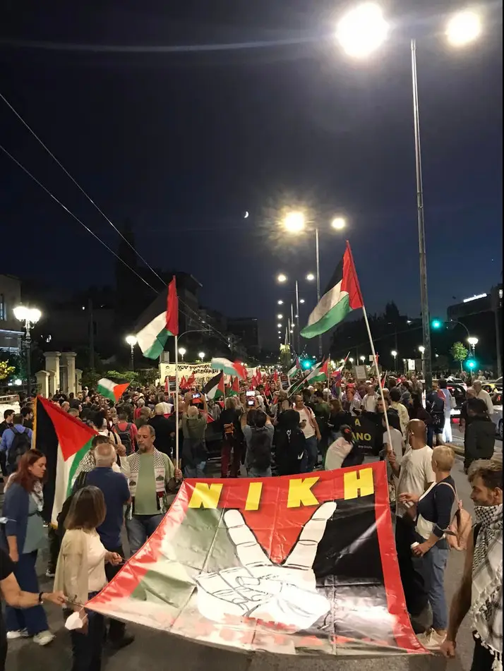 Tausende auf der Straße, zeigten ihre Solidarität mit dem palästinensischen Widerstand!